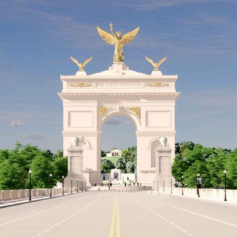 Donald Trump Triumphal Arch