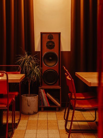 Upstairs at Hausu bar in Peckham, London