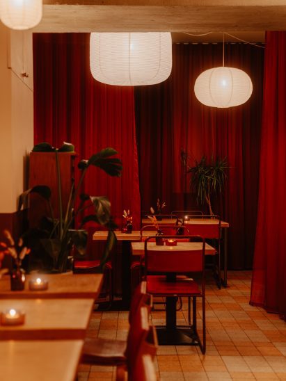 Upstairs at Hausu bar in Peckham, London