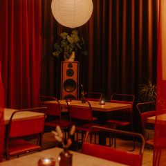 Upstairs at Hausu bar in Peckham, London