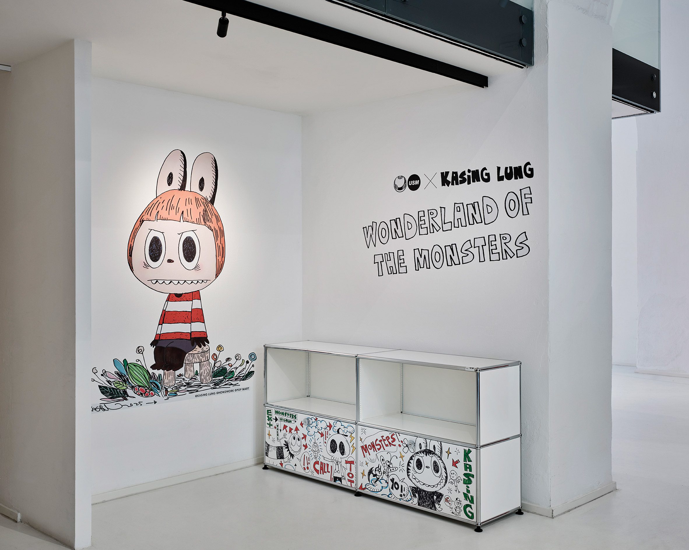 USM showroom at Milan design week