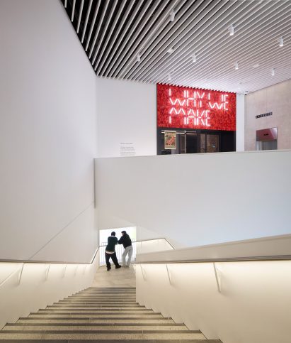 Interior of V&A East Museum by O'Donnell + Tuomey