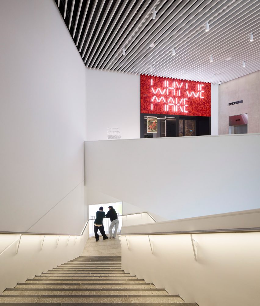 Interior of V&A East Museum by O'Donnell + Tuomey