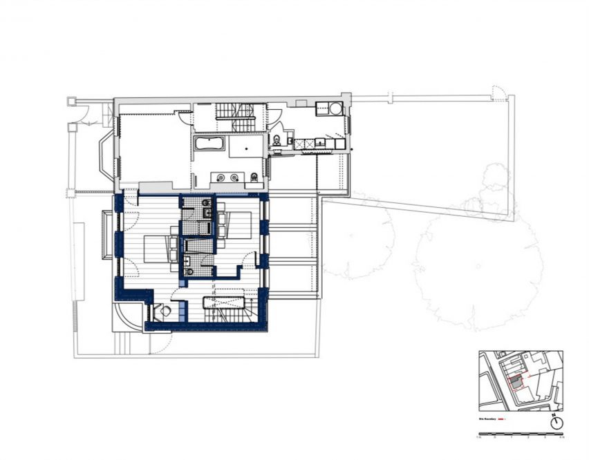 Second floor plan