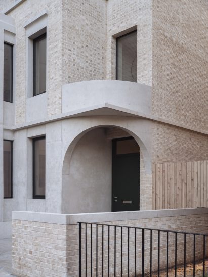 Goldstein Heather West London House geometric entrance