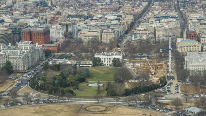 White House construction site