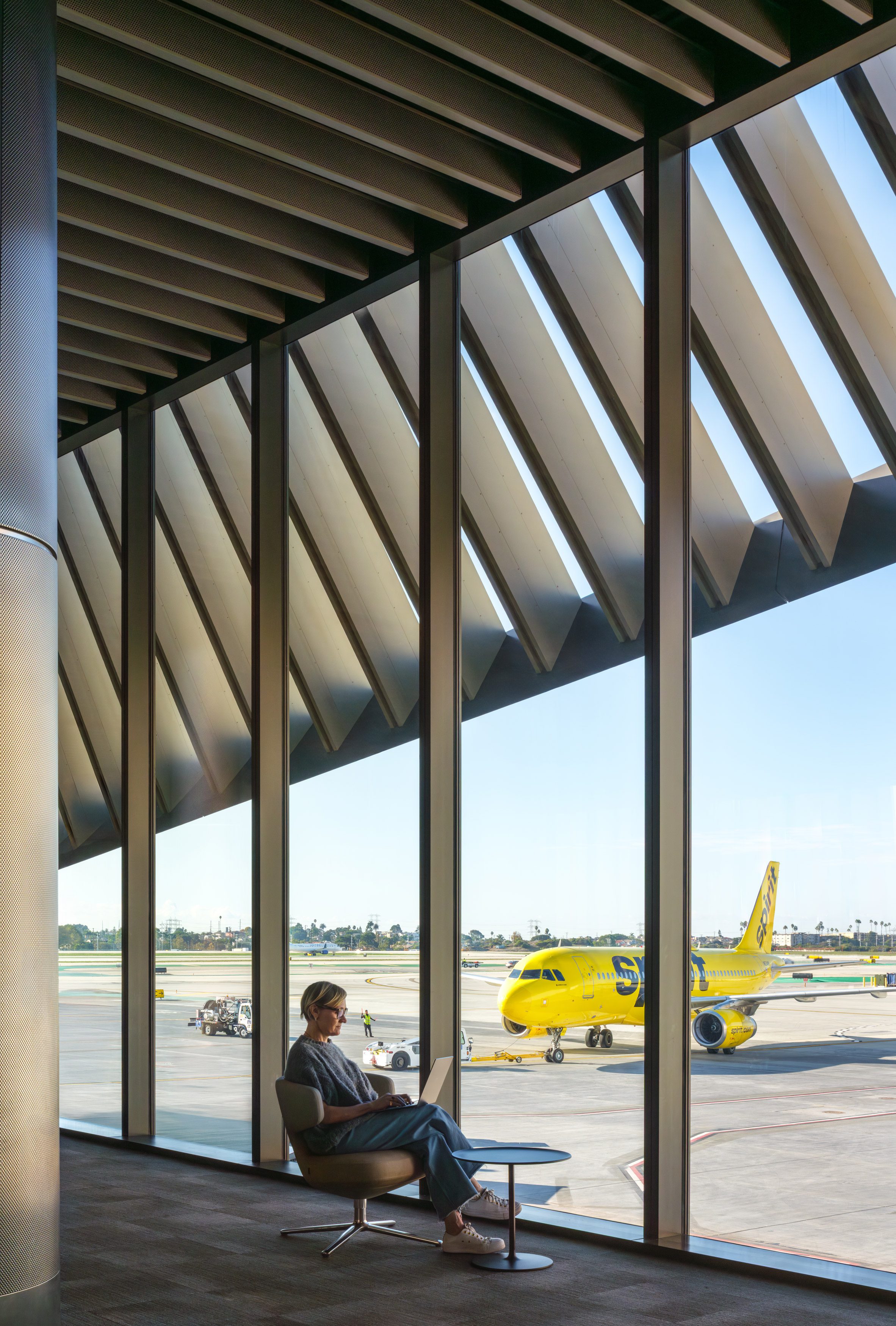 Interior of Woods Bagot LAX terminal expansion