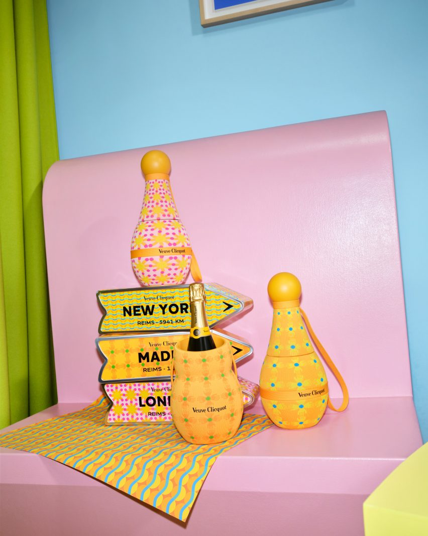 Veuve Clicquot gift collection by Yinka Ilori