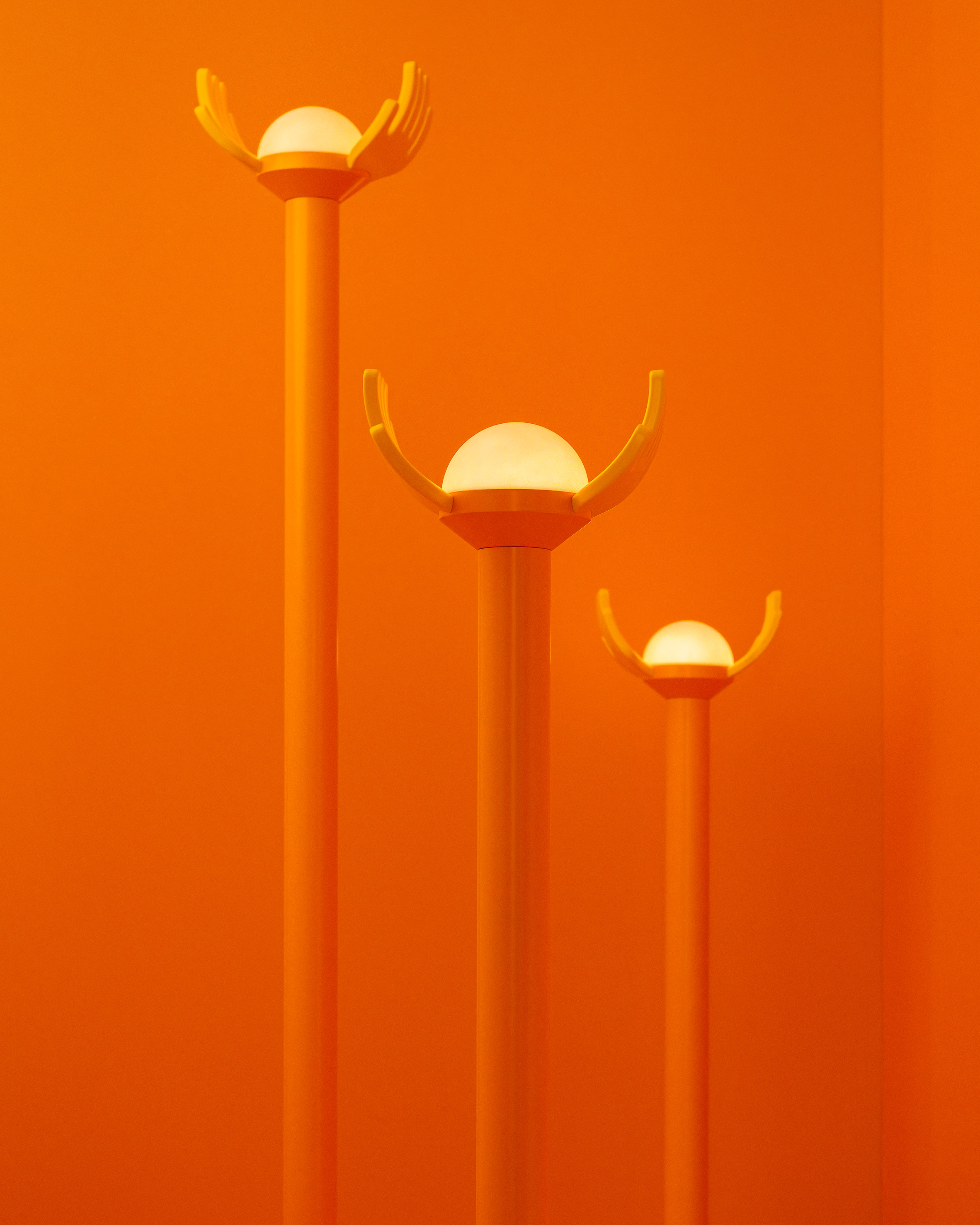 Hand lamps at Milan design week