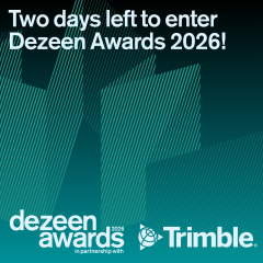 Two days left to enter Dezeen Awards 2026