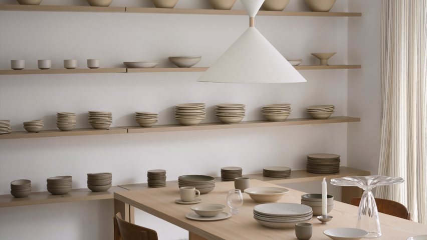 Photo of ceramic showroom
