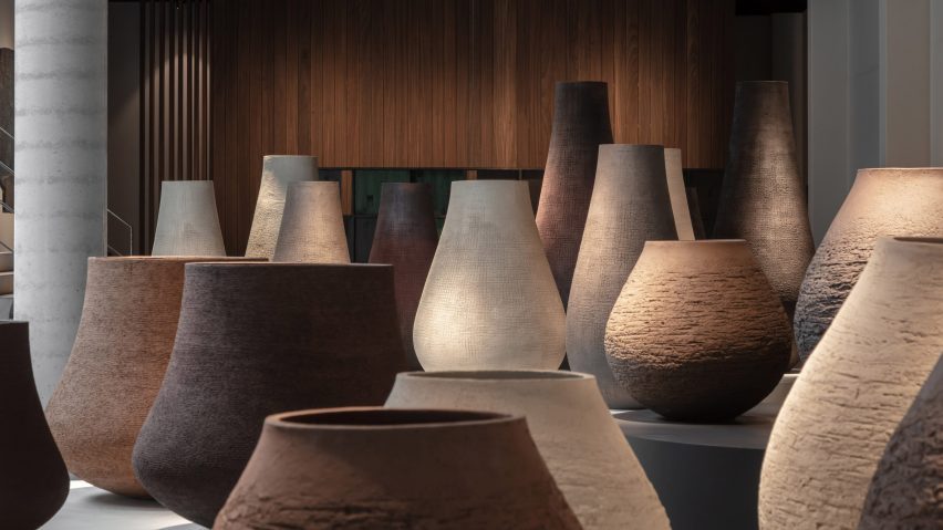 Display of ceramics