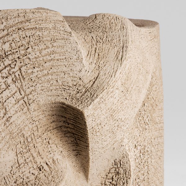 Close-up photograph of ceramic piece