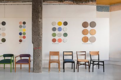 Photo of showroom in Clerkenwell, London