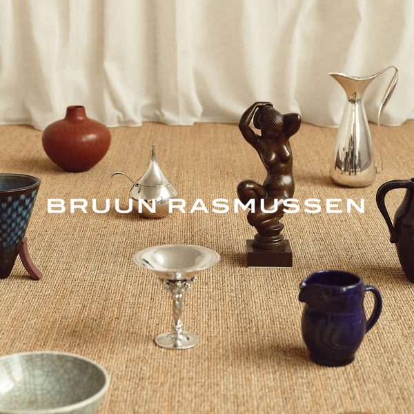 Photo of design objects with text overlay