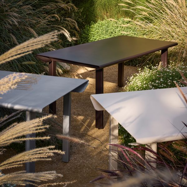 Close-up photograph of table designs from Design By Them