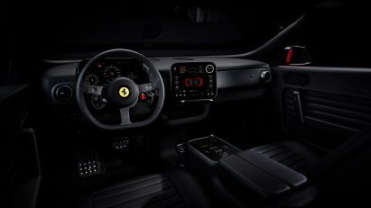 Ferrari Luce dark cabin