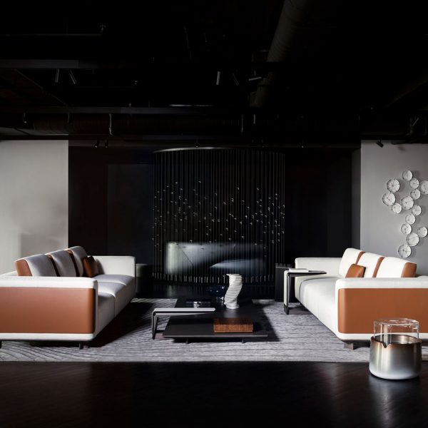 Photo of living room with Giorgetti furniture