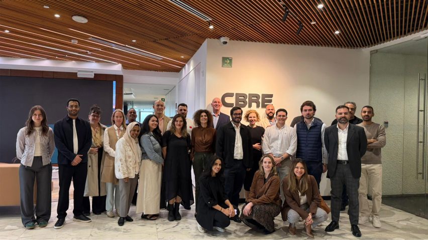 Photograph of group of people from IE University