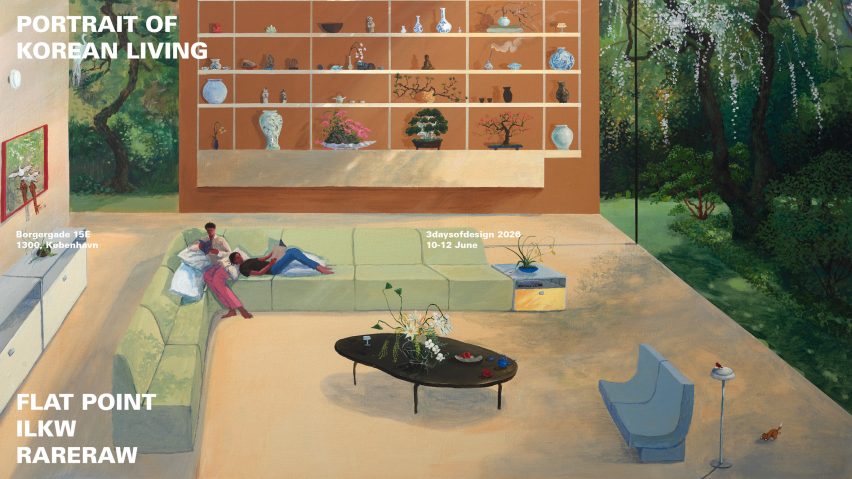 Artwork for Portrait of Korean Living exhibition