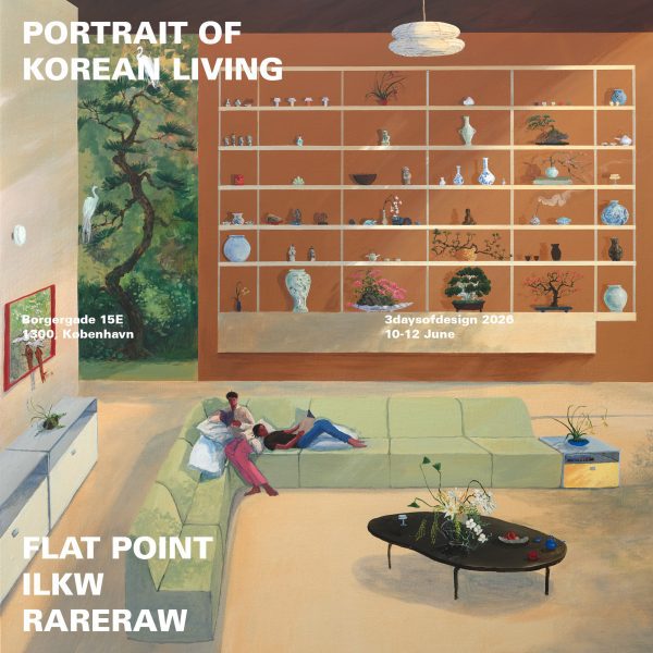 Graphic for the Portrait of Korean Living exhibition