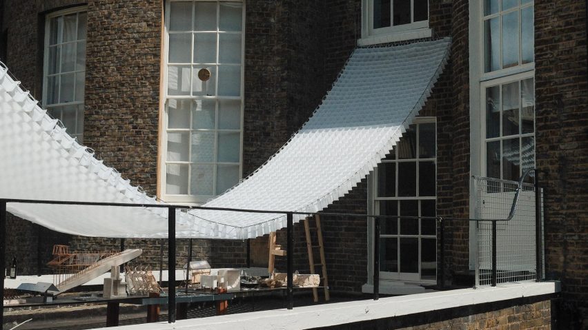 Display of architecture student work