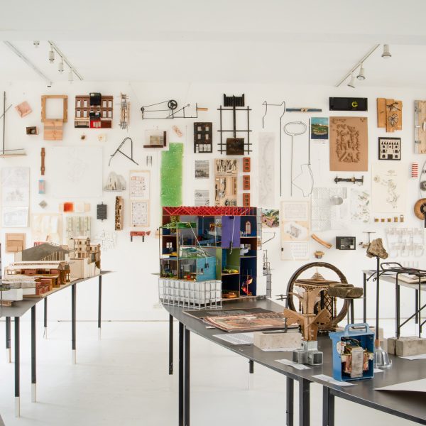 Display of architecture student work