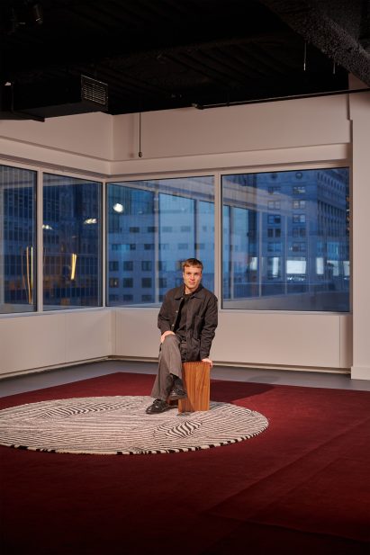 Frame in Frame installation curated by Swiss designer Christian Herren