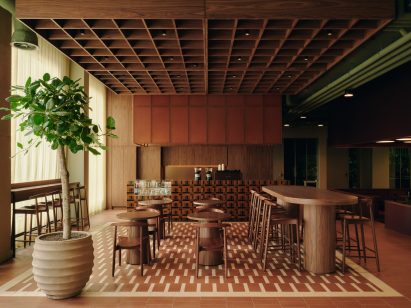 Cafe at Conductor workspace