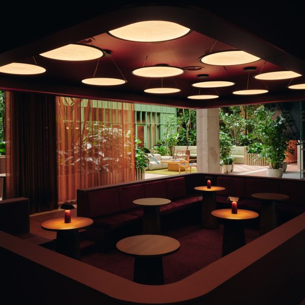 Sunken conversation pit