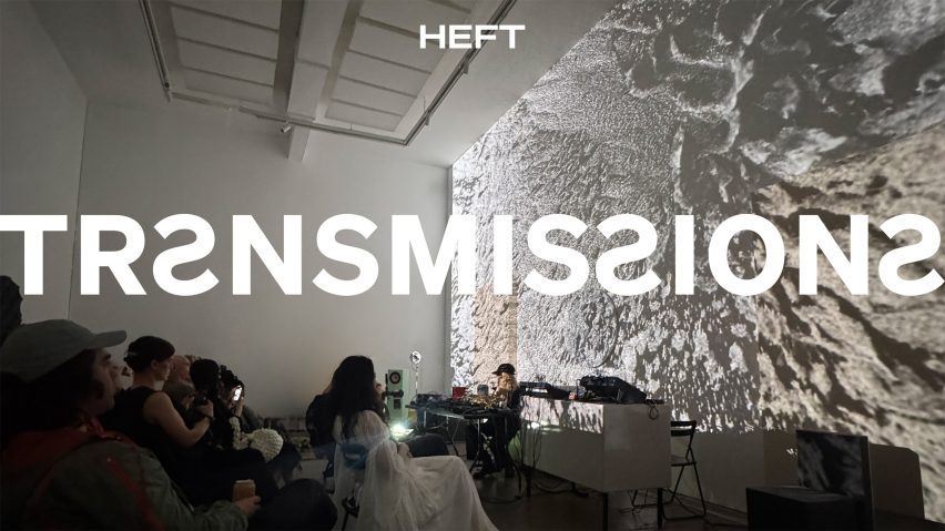 Poster graphics for audiovisual immersive installation