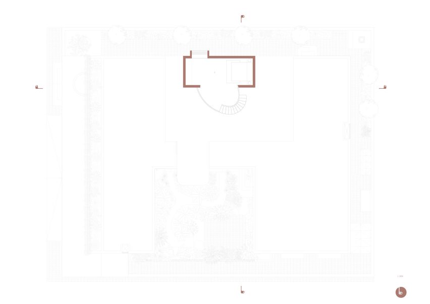 Drawings of Amaltash, a residence by Design ni Dukaan