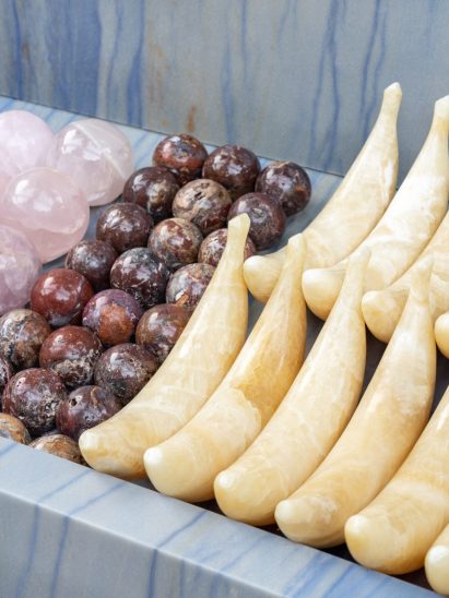 AMO releases playful stone grocery items with SolidNature, comments