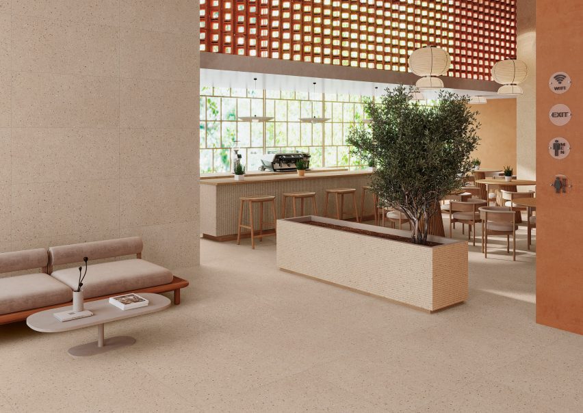 Arkemia tiles by Cristacer