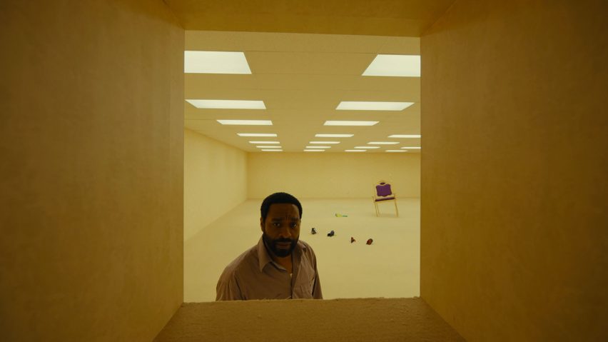 A still from A24 film Backrooms