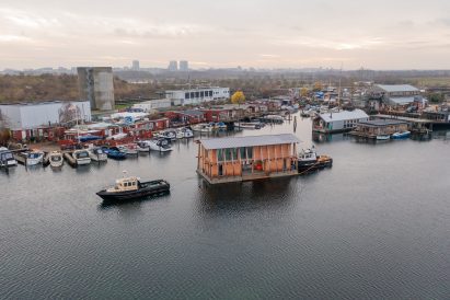 Floating structure by Arcgency and MAST