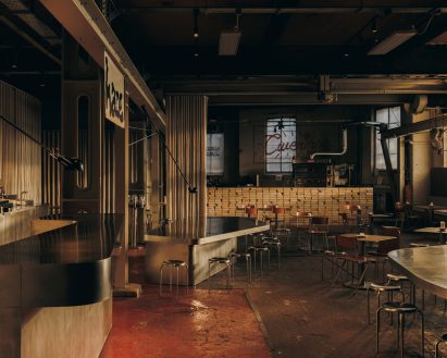 Industrial dining area