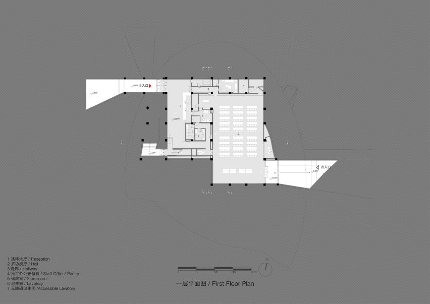 Prairie Ark first floor plan