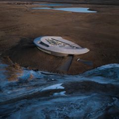 Prairie Ark gallery in Mongolia by Büro Ziyu Zhuang