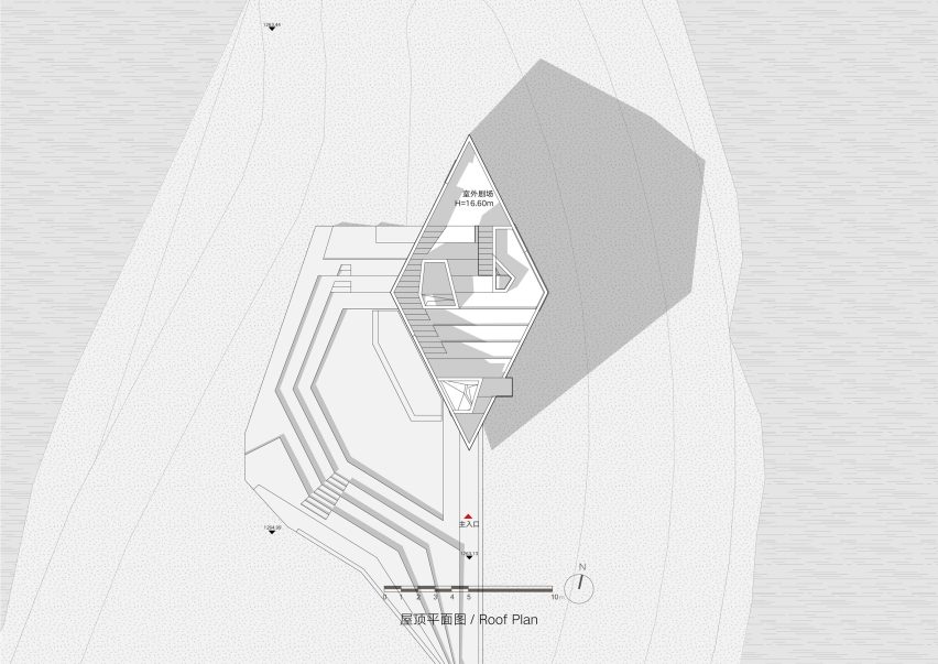 Nomads' Beacon tower roof plan