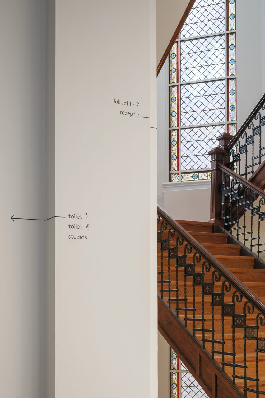 Courthouse Building H Utrecht by i29 and DP6 staircase