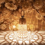 Lamp by Dior at Milan design week