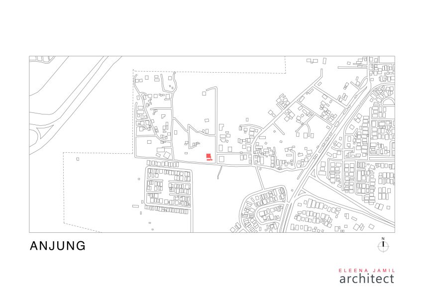 Plan of Anjung by Eleena Jamil