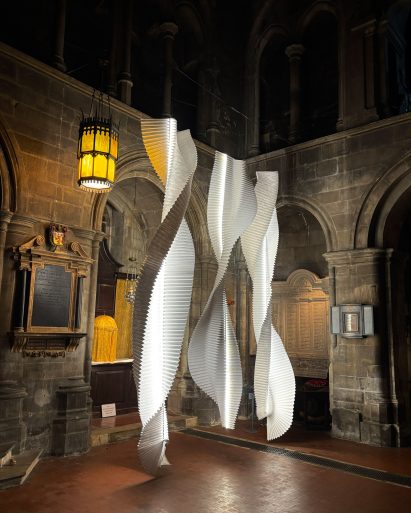 Resonance installation by Fung+Bedford at Clerkenwell Design Week