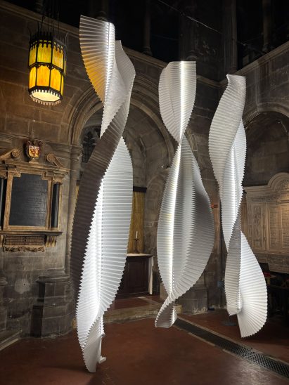 Resonance installation by Fung+Bedford at Clerkenwell Design Week
