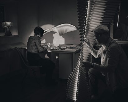 Fung+Bedford in their studio