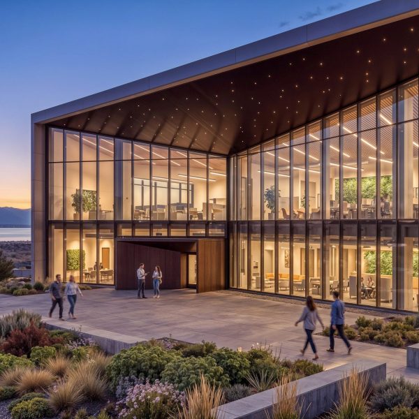 Gensler images of Stratos data center in Utah, comments update