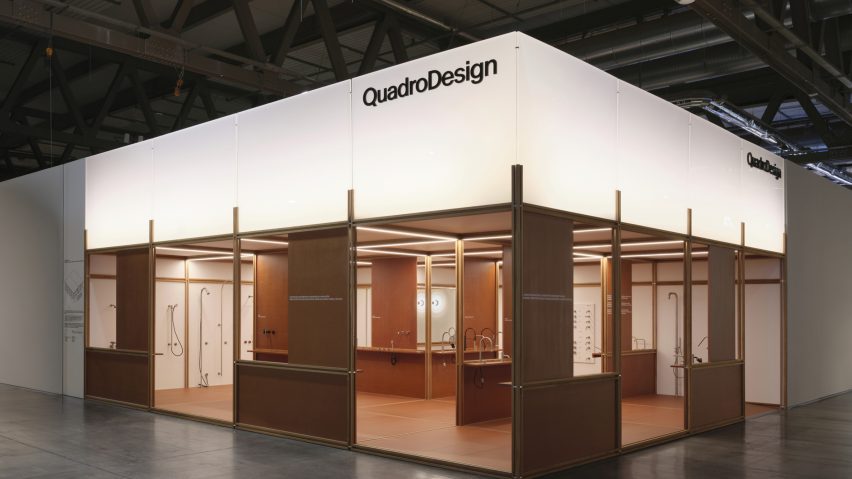 QuadroDesign booth by Giacomo Moor