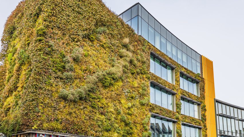 Green wall building