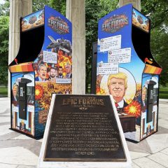 Iran war arcade game